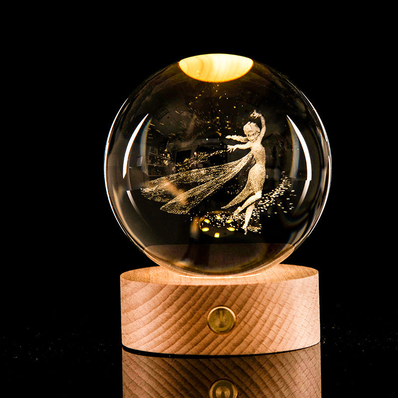 Galaxy Crystal Ball Lamp | Stornfield