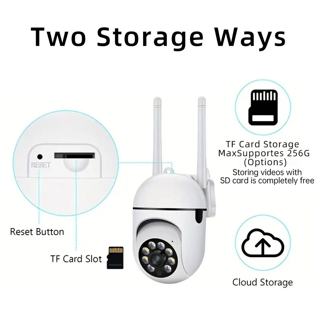 WLAN Surveillance Camera 2.4 GHz PTZ | Stornfield