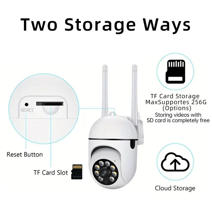 WLAN Surveillance Camera 2.4 GHz PTZ | Stornfield