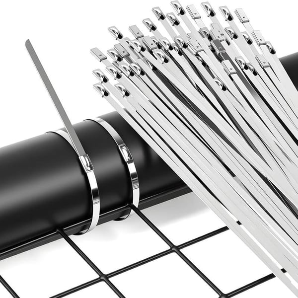 Stainless Steel Cable Tie Gun with Metal Ties | Stornfield