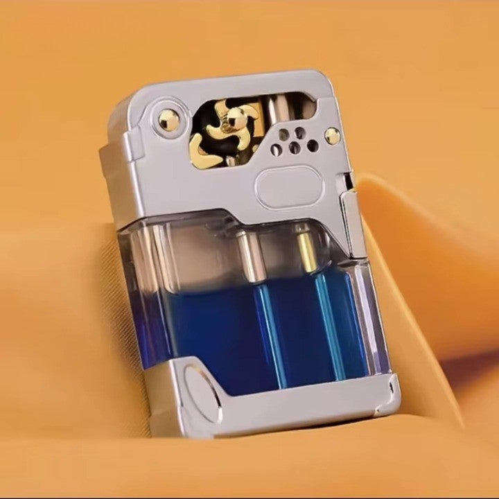 Clear Tank Metal Kerosene Lighter | Stornfield