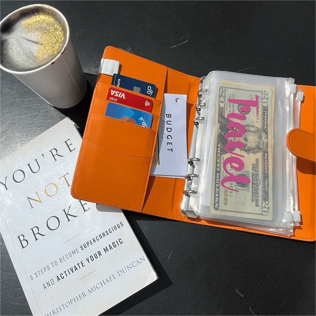 Stornfield | Budget Binder Book With Cash Envelopes