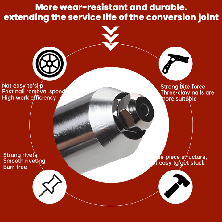 ProGrip — Turn your cordless screwdriver into a precise power machine for effortless riveting without exhaustion | Stornfield
