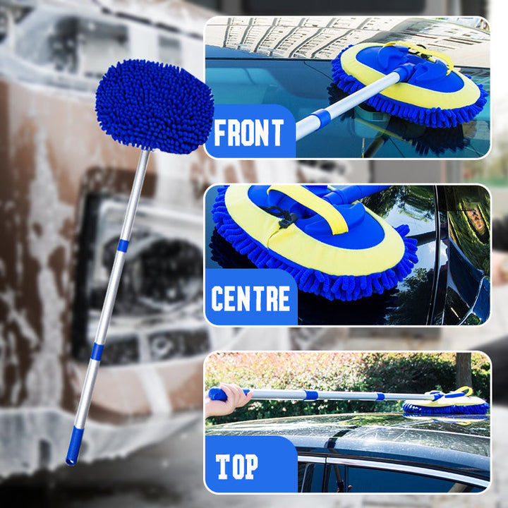 Telescopic car wash mop with extendable handle | Stornfield