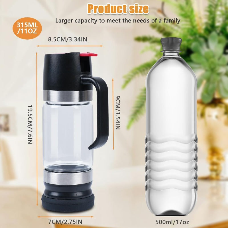 Stornfield No-Drip Glass Honey Dispenser