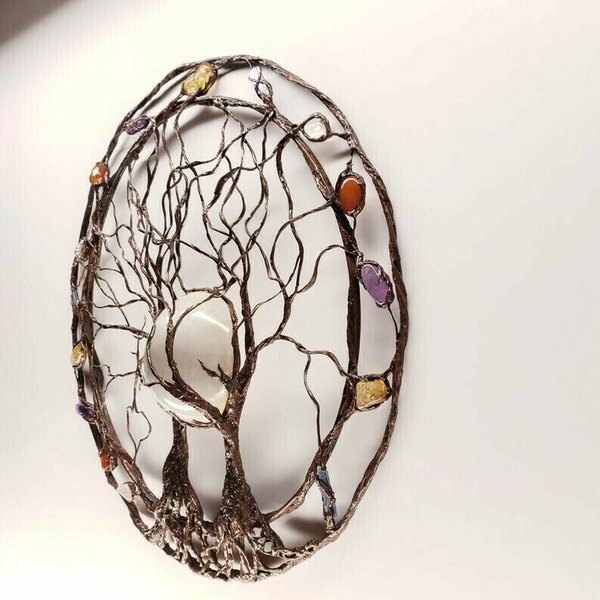 Circle Of Life-Metal Tree Wall Art | Stornfield
