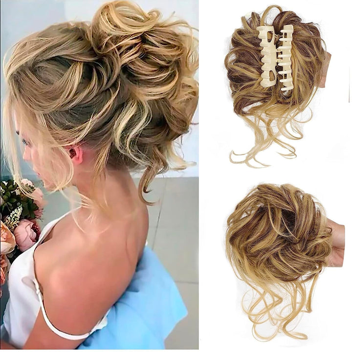 Curly Bun Hair Claw Clips Stornfield