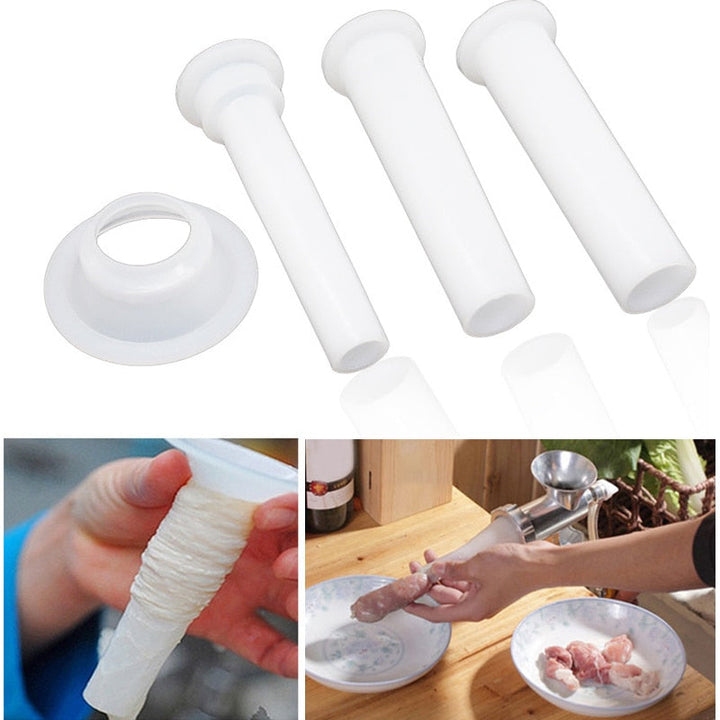 3pcs DIY Sausage Maker Funnels Nozzles Sausage Stuffer Filling Tubes | Stornfield
