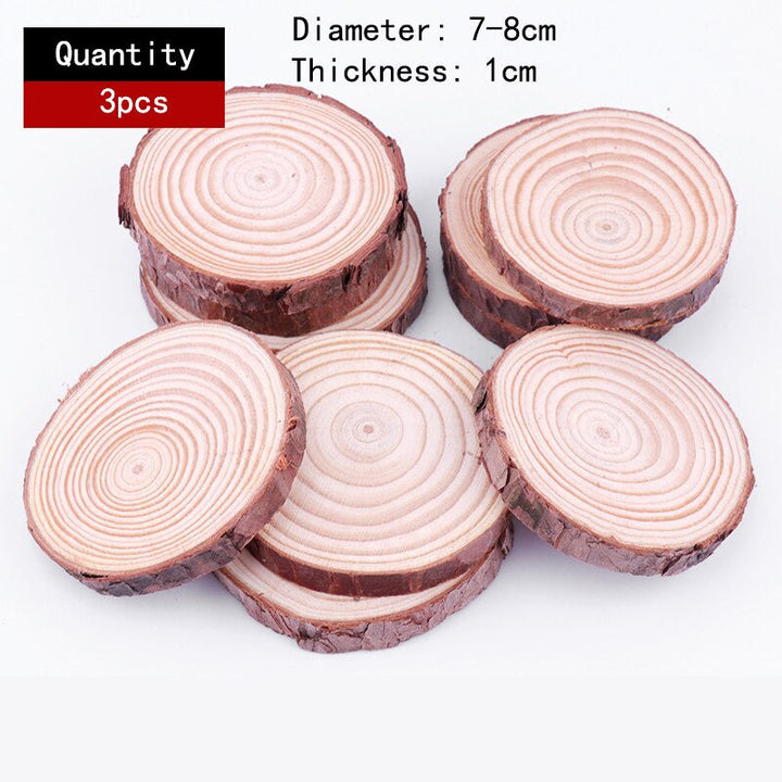 Natural Wood Slice Coasters | Stornfield