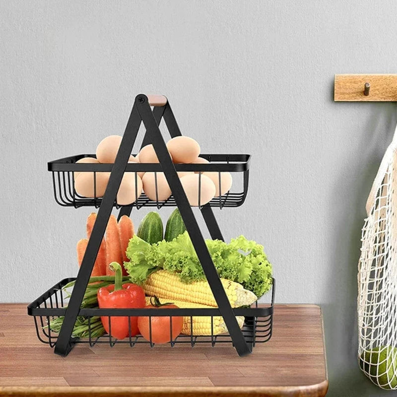 2-TIER METAL FRUIT BASKET Stornfield