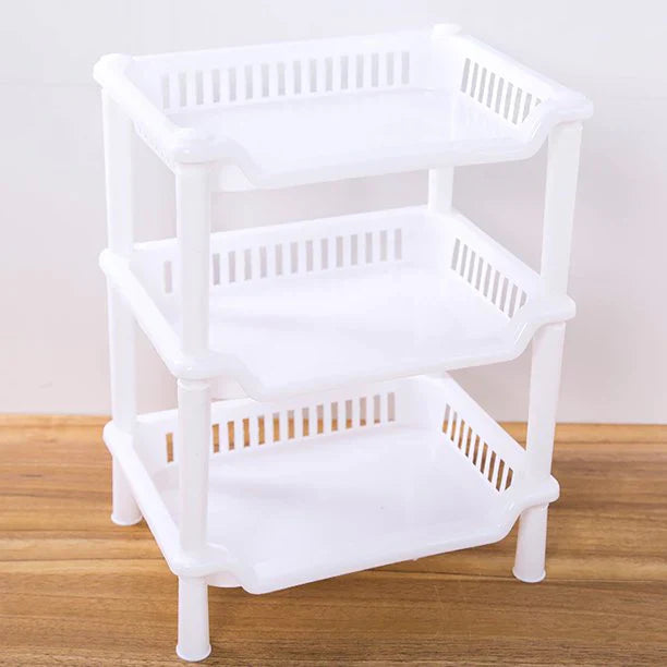 Three-Tier Shelf For Countertop Storage