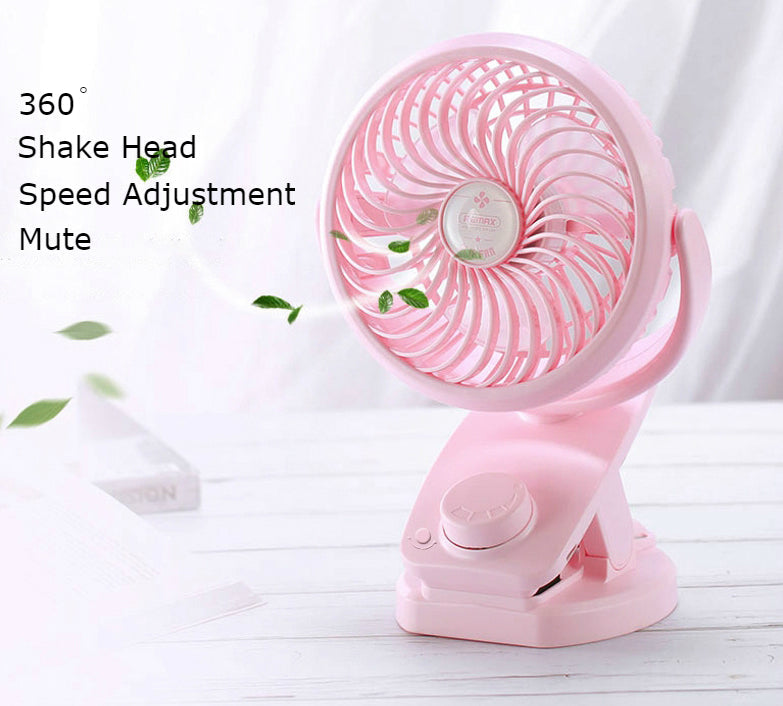 Portable USB Clip-on & Desk Fan With Wind Speed Adjustment | Stornfield