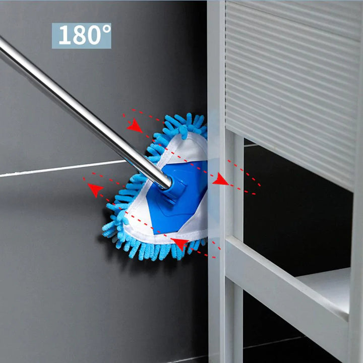 180-Degree Rotatable Adjustable Microfiber Telescopic Triangle Mop, Stornfield