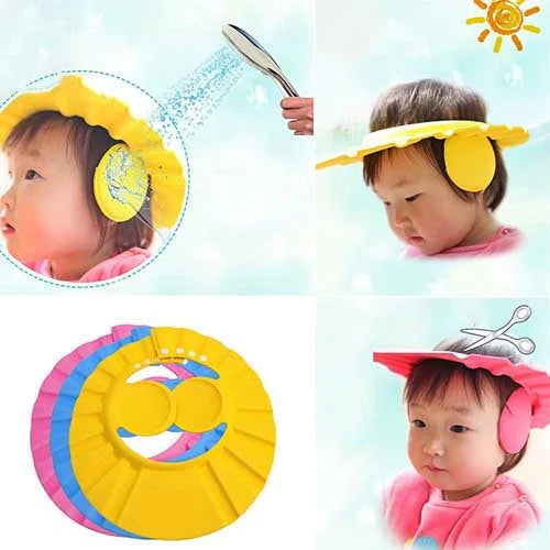 Stornfield Baby Shower Cap with Ear Protection