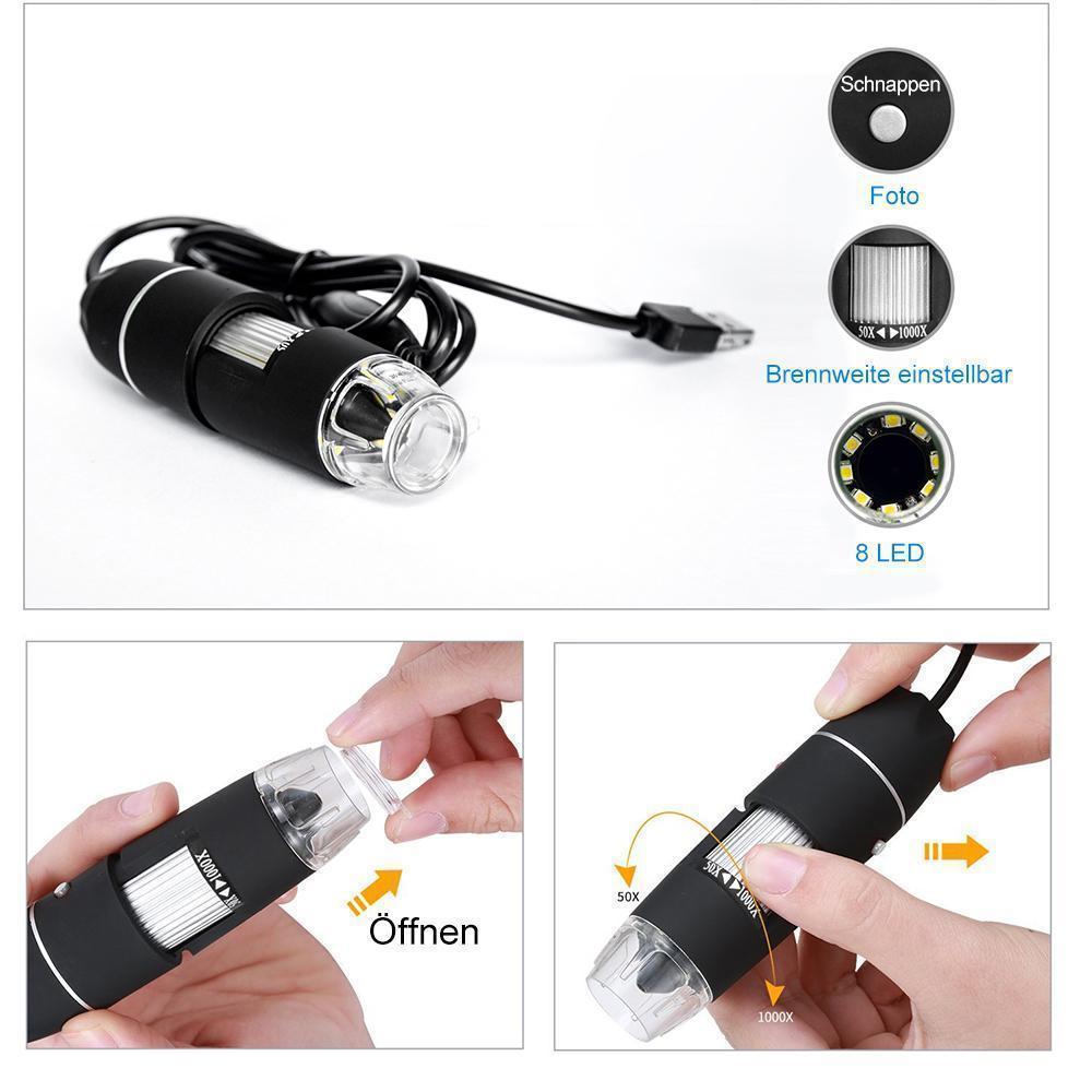 Wearable 1000X Zoom 1080p Microscope Camera | Stornfield