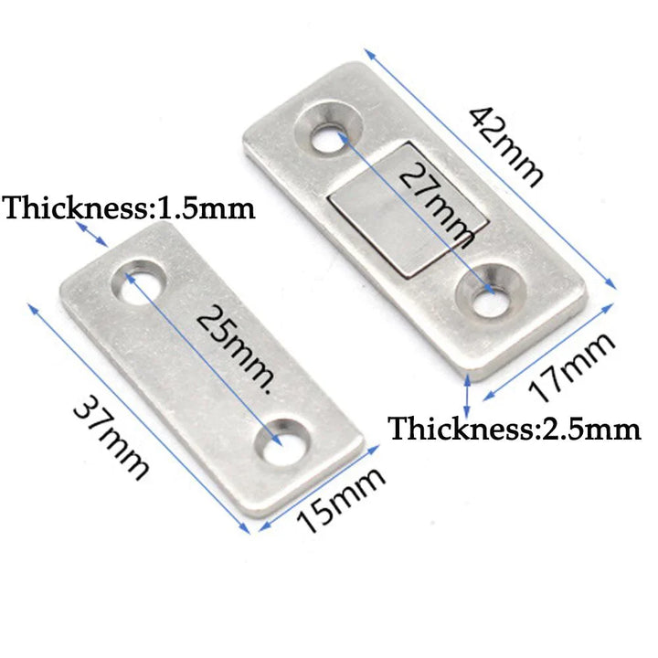 2pcs Hidden Door Closer Magnetic Stornfield