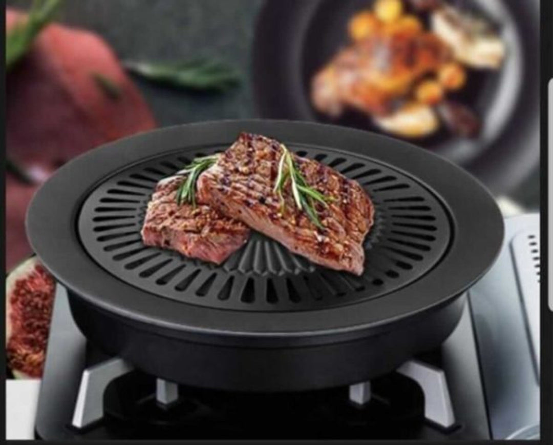 BBQ Grill Pan - Stornfield Stove-Top BBQ Grill Pan