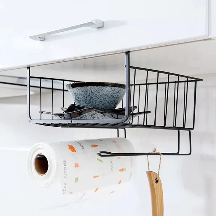 Under Shelf Storage Cabinet Basket Stornfield