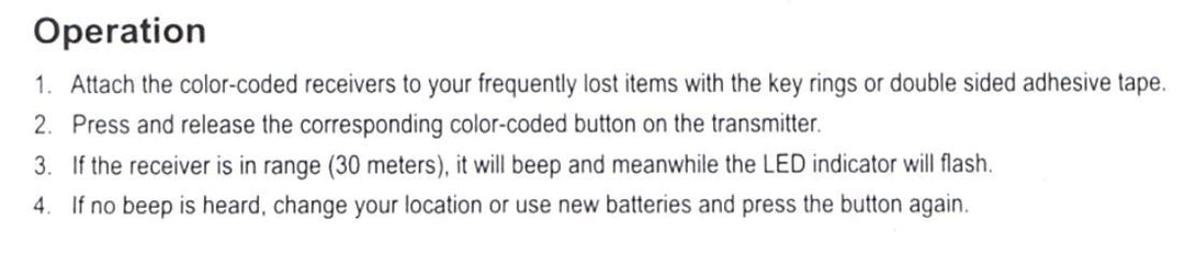 4 in 1 Key Finder | Stornfield