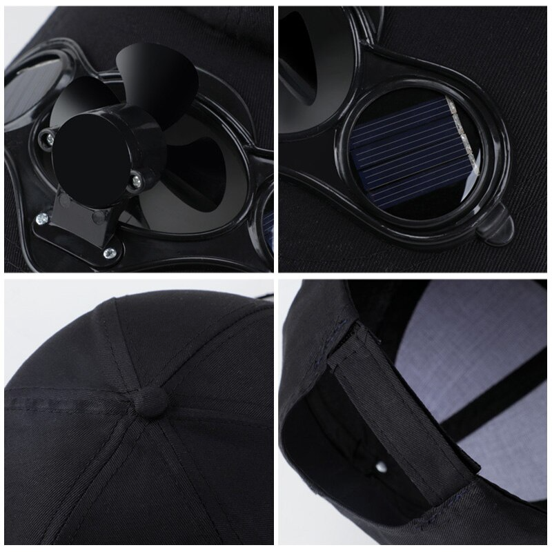 Solar Fan Summer Outdoor Baseball Hat | Stornfield