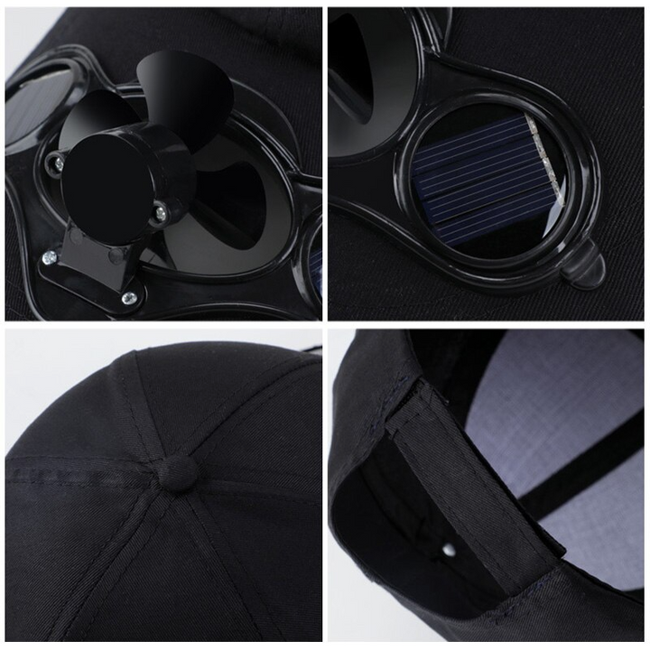 Solar Fan Summer Outdoor Baseball Hat | Stornfield