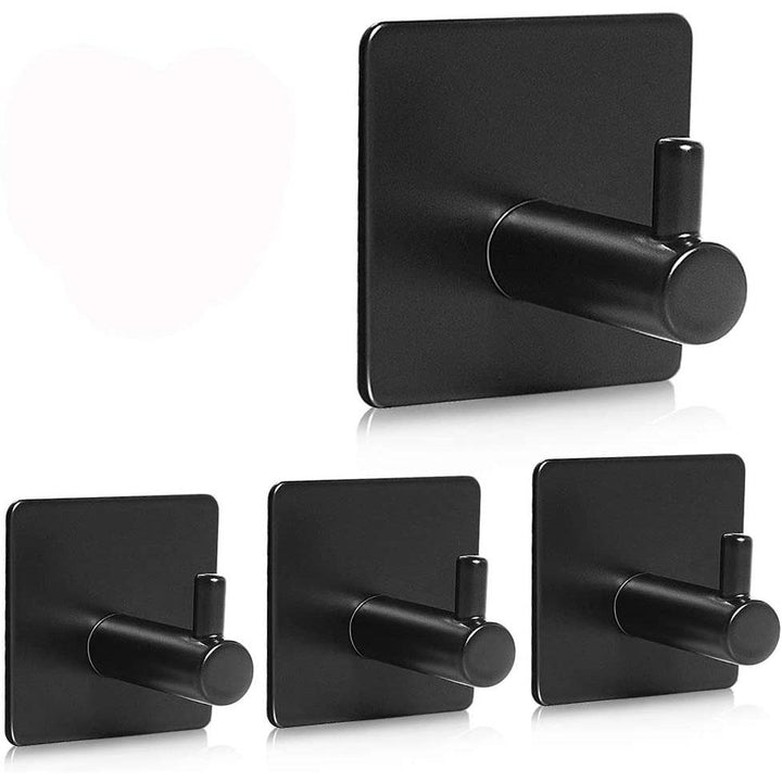 Stornfield | 4-Pack: Durable and Heavy-Duty 304 Stainless Steel Wall Hooks