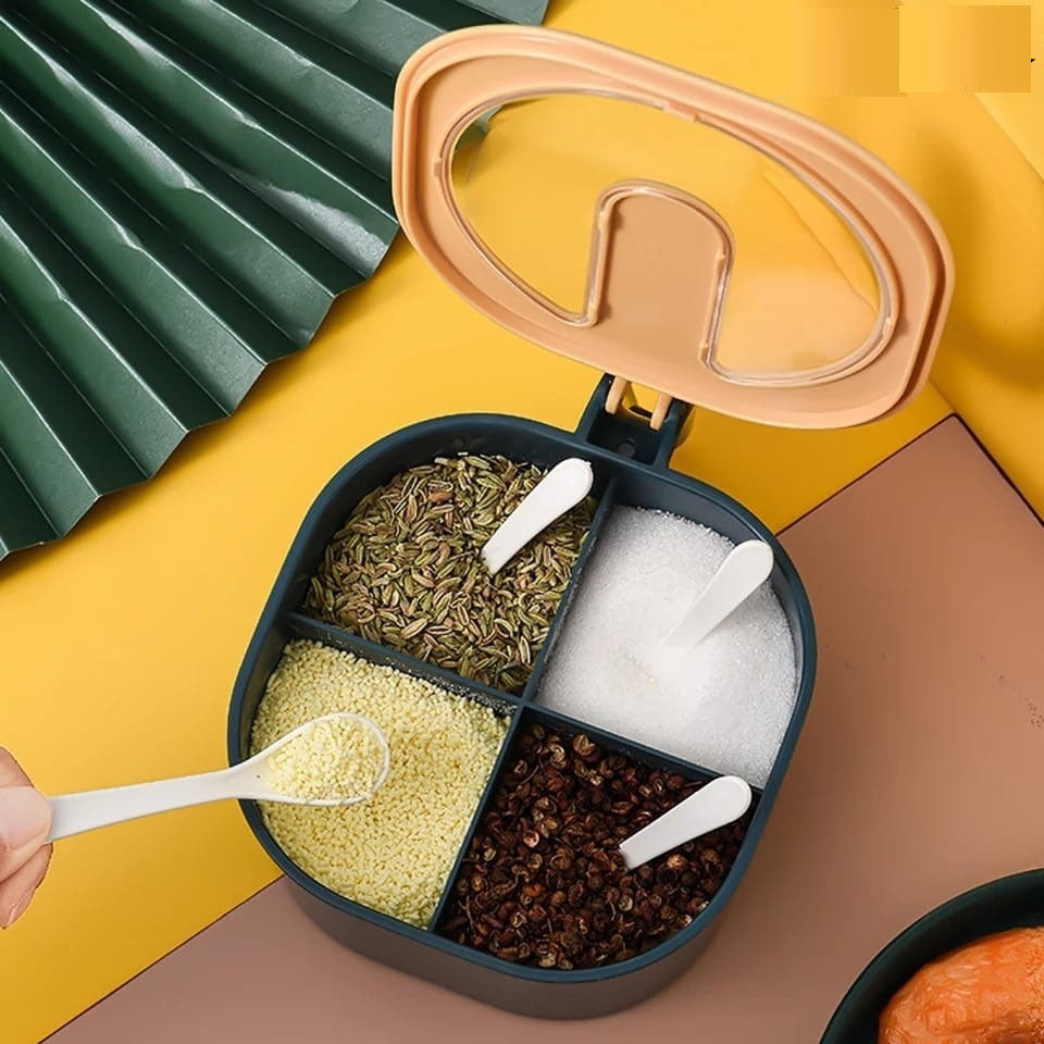 4-Compartment Spice Storage Box Stornfield