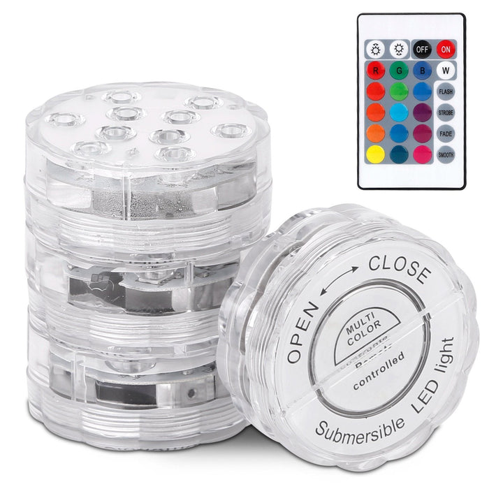 Stornfield | 4-Piece: Underwater RGB LED Lights