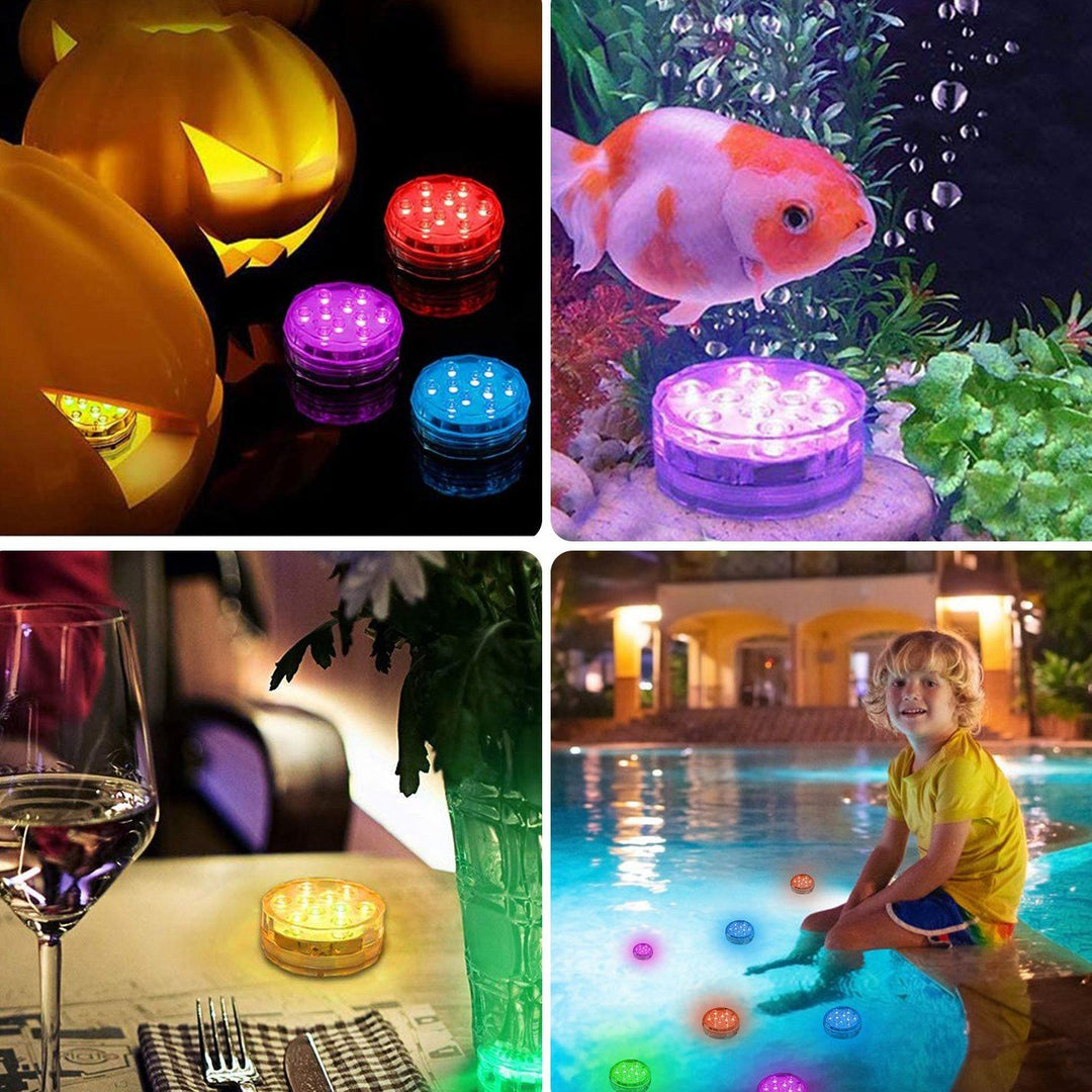 Stornfield | 4-Piece: Underwater RGB LED Lights
