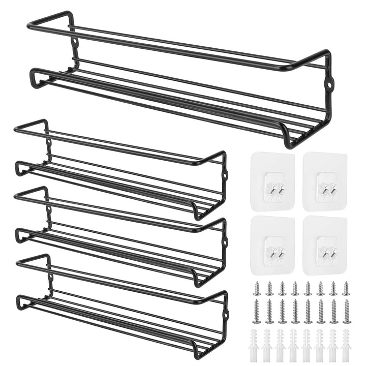 Stornfield | 4-Piece: Wall Mounted Spice Racks