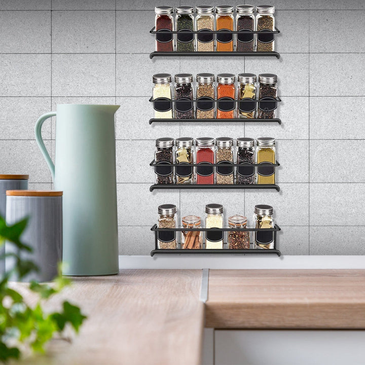 Stornfield | 4-Piece: Wall Mounted Spice Racks
