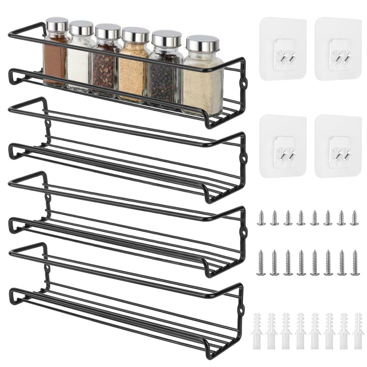 Stornfield | 4-Piece: Wall Mounted Spice Racks