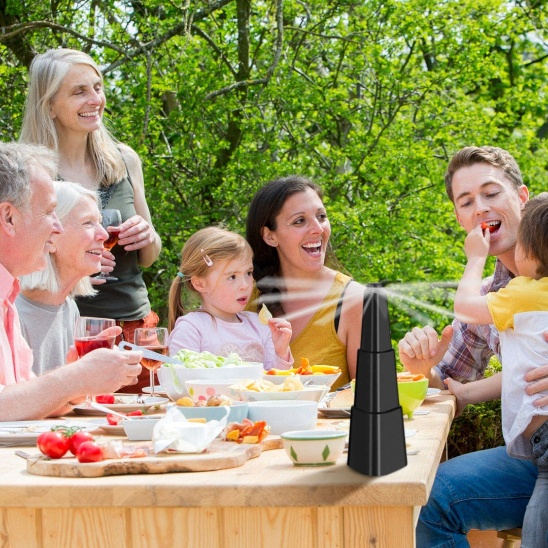 Stornfield | 4-Piece: Battery-Operated Table Fly Repellent Fan Insect Repellent