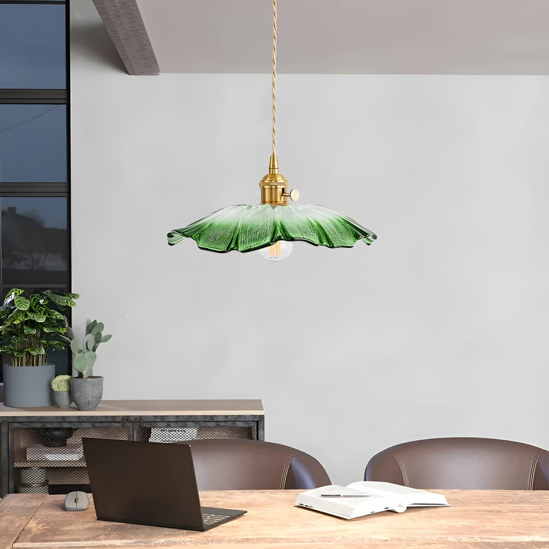 Hanging lamp with floral motif – Warm light & stylish design | For your home | Stornfield