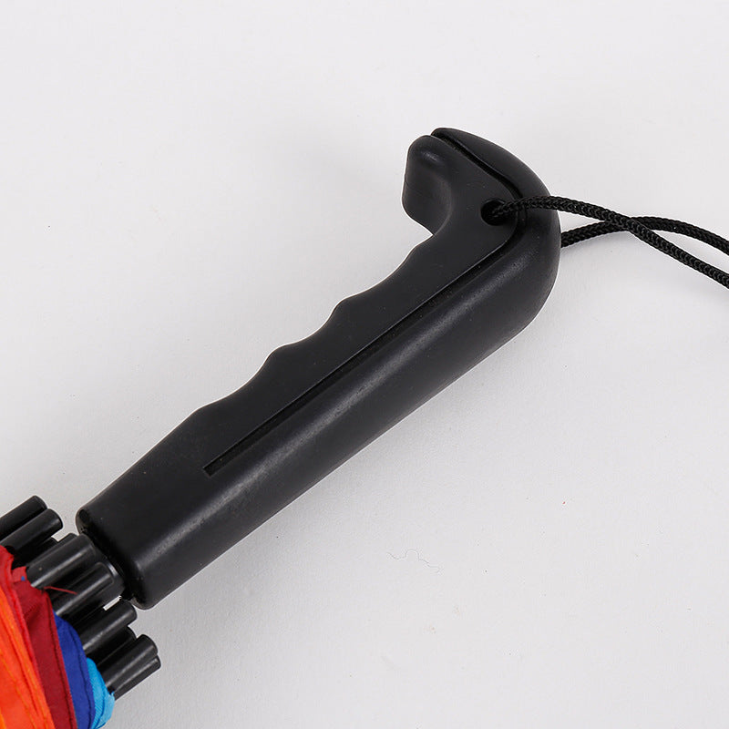Women's automatic and windproof umbrella with ergonomic handle Stornfield