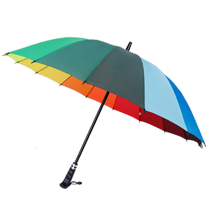 Women's sturdy wind-resistant umbrella with ergonomic handle Stornfield
