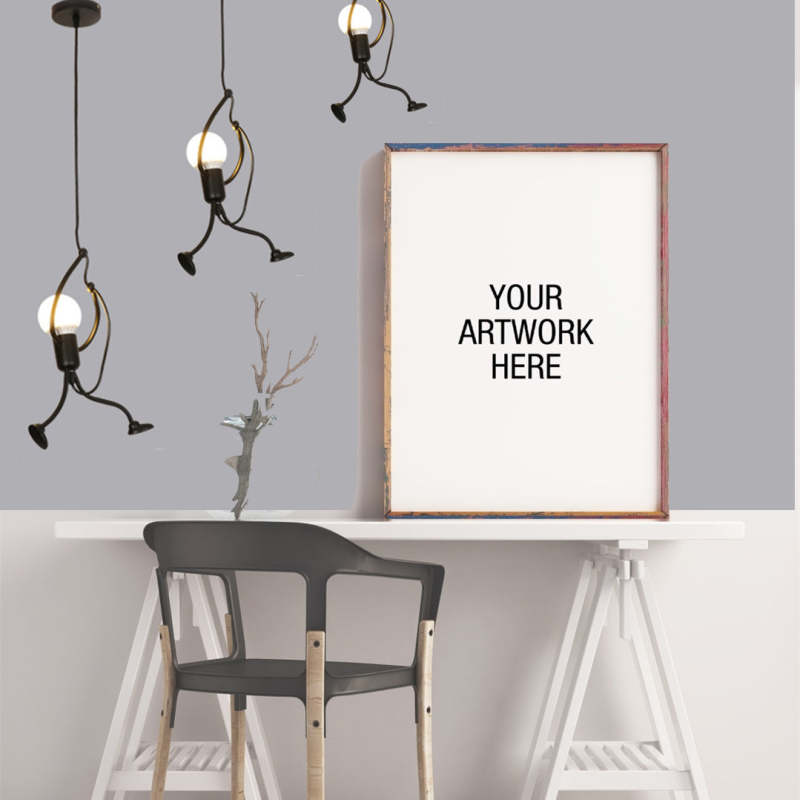 Stornfield | Retro Iron Man Pendant Light