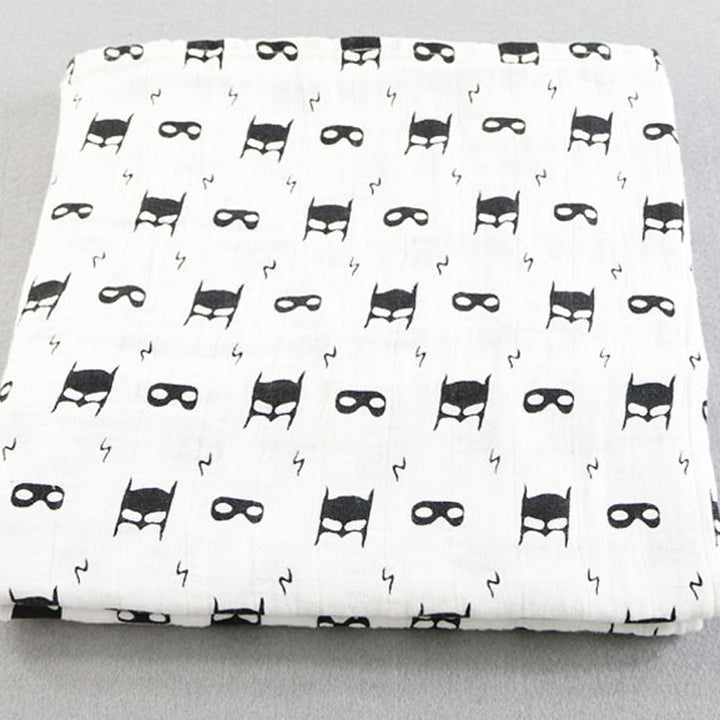 Cute Patterned Muslin Swaddle Blanket Stornfield