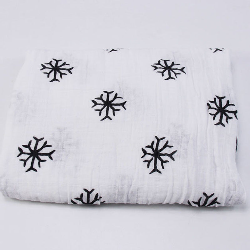 Cute Patterned Muslin Swaddle Blanket Stornfield