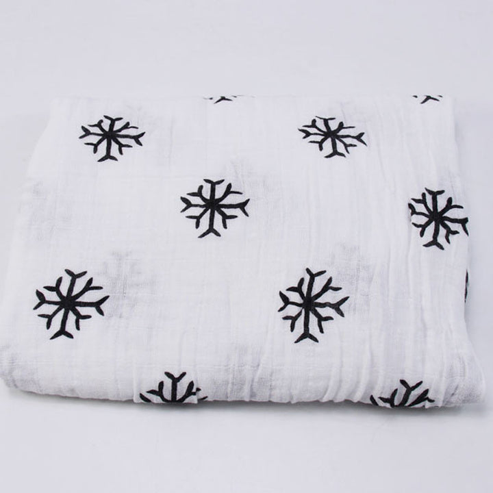Cute Patterned Muslin Swaddle Blanket Stornfield