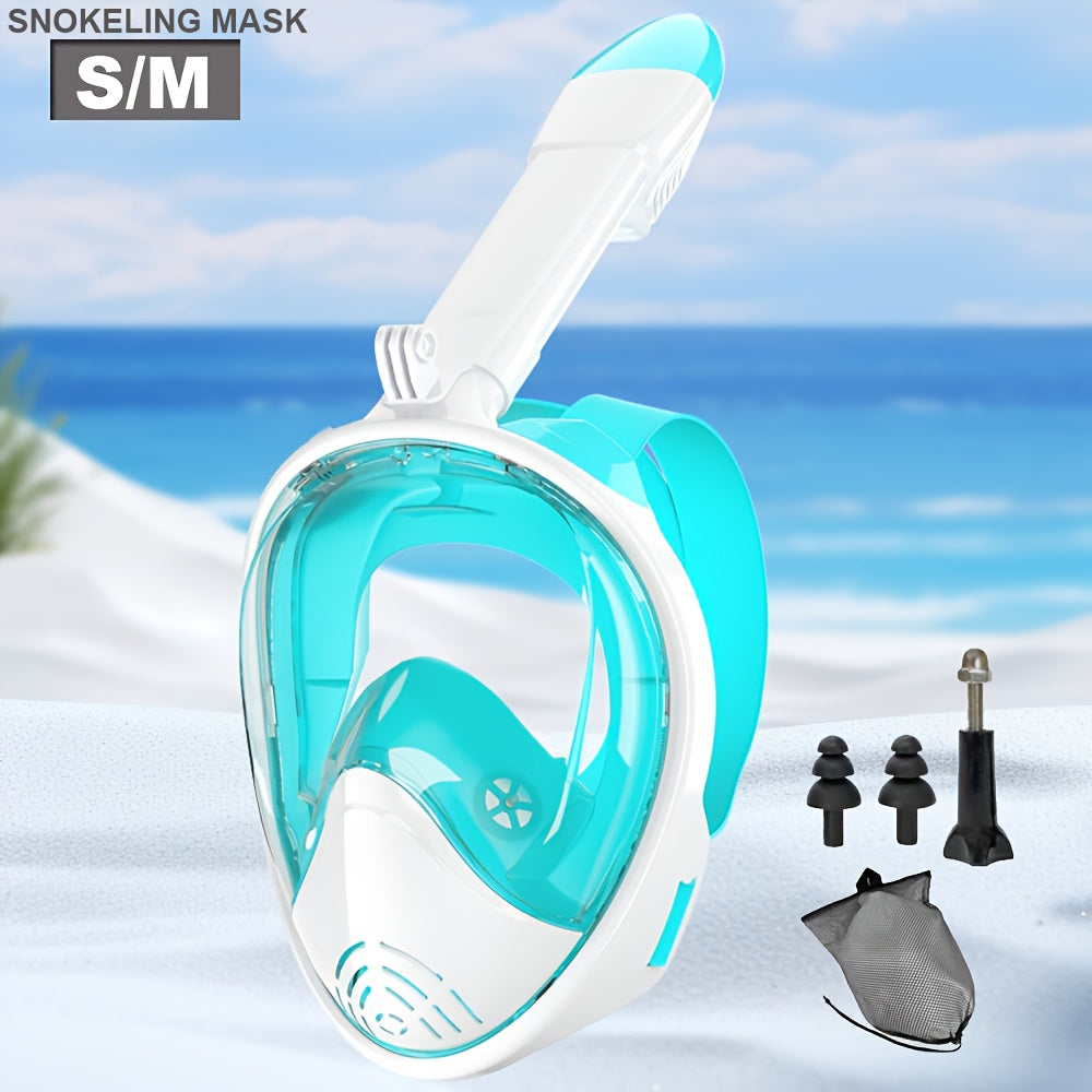 Full-face snorkel mask with 180° visibility | Stornfield