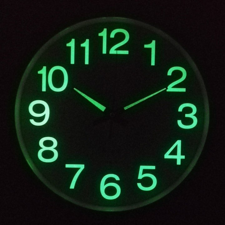 Stornfield | Silent Luminous Wall Clock for Classroom 30cm