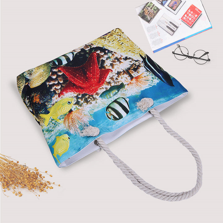 Beach bag with Maritime Design Stornfield