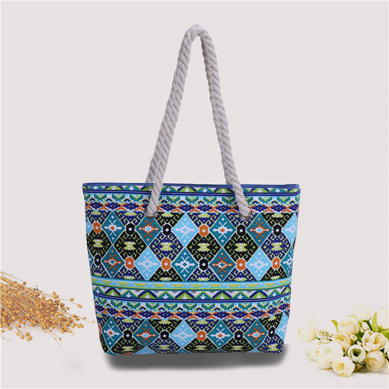 Large Decorative Beach Bag Stornfield