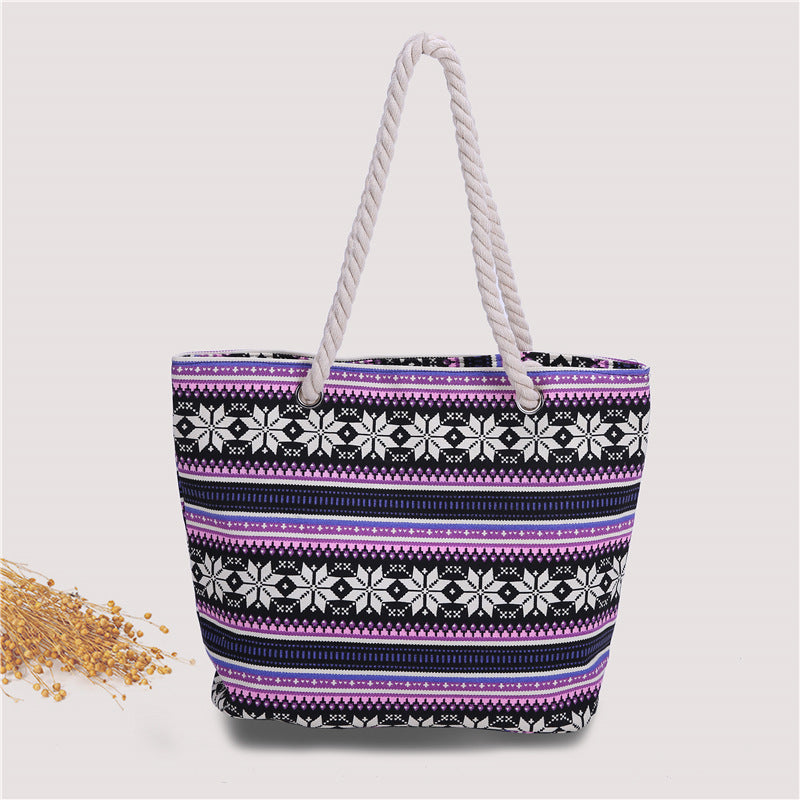 Large Decorative Beach Bag Stornfield