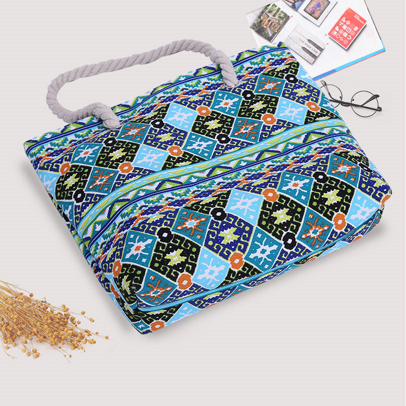 Fashionable beach bag made of sturdy cotton fabric Stornfield