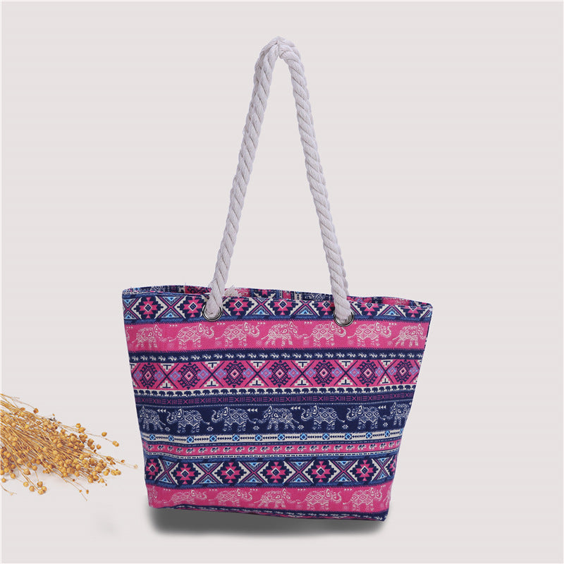 Fashionable beach bag made of sturdy cotton fabric Stornfield