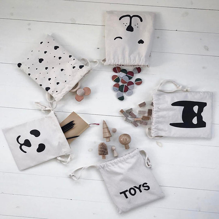 Quarter net bag with funny eye design Stornfield