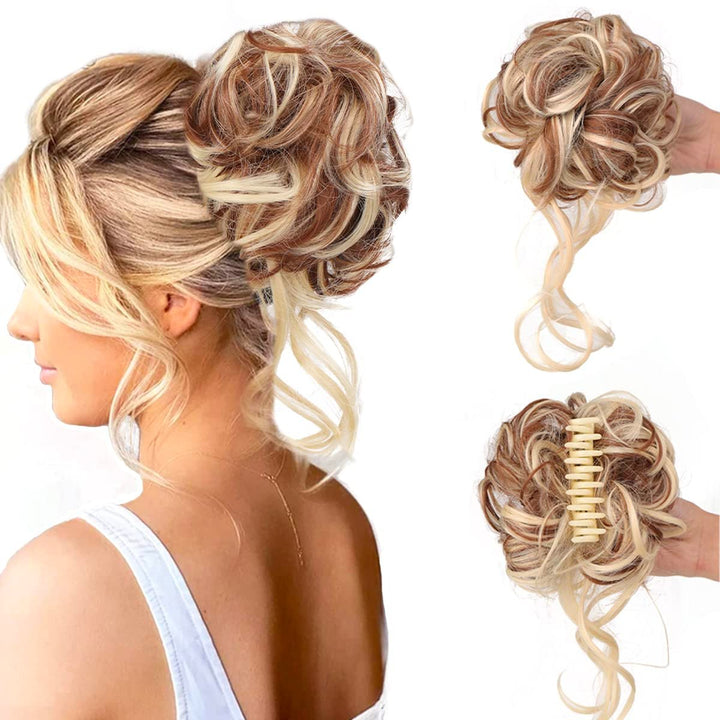 Curly Bun Hair Claw Clips Stornfield
