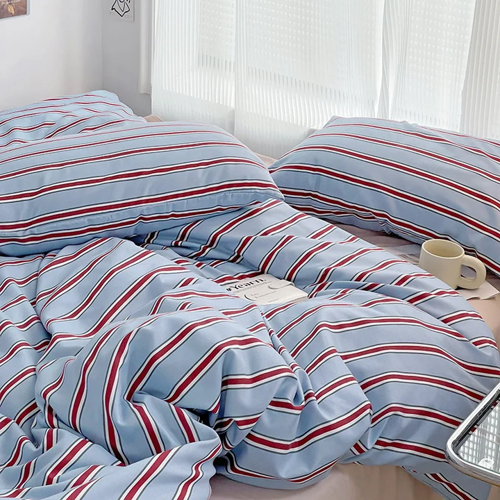 Stornfield | Nordic Stripe Bedding Set